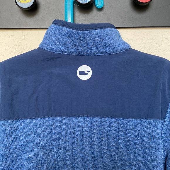 Vineyard vines Boys' Harbor Fleece Shep Shirt - Picture 5 of 7